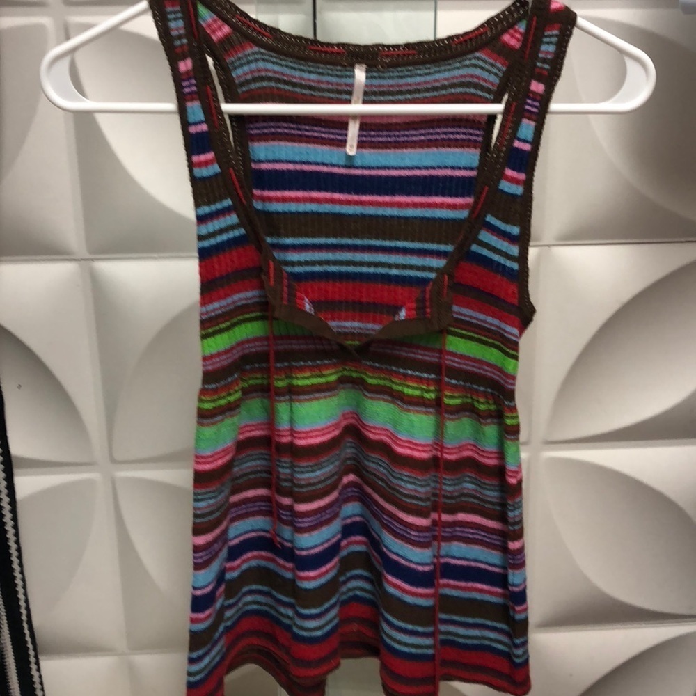Free People sweater tank top xs